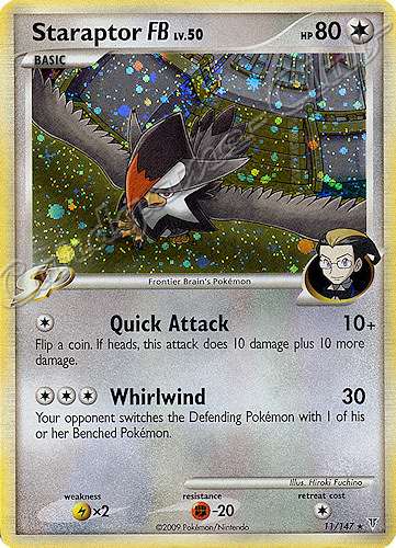 011 / 147 Staraptor FB LV.50 rara foil (EN) -NEAR MINT-