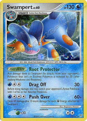012 / 147 Swampert LV.60 rara foil (EN) -NEAR MINT-