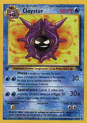 32 / 62 Cloyster non comune unlimited (IT) -NEAR MINT-