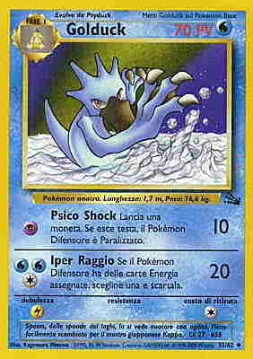 35 / 62 Golduck non comune unlimited (IT) -NEAR MINT-