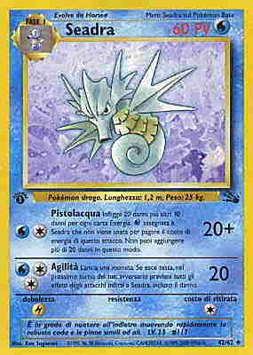 42 / 62 Seadra non comune unlimited (IT) -NEAR MINT-
