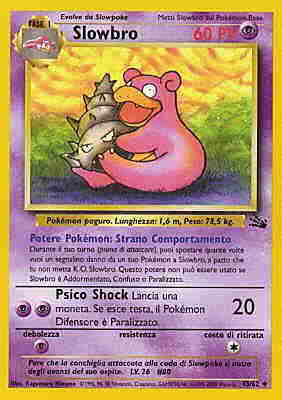 43 / 62 Slowbro non comune unlimited (IT) -NEAR MINT-