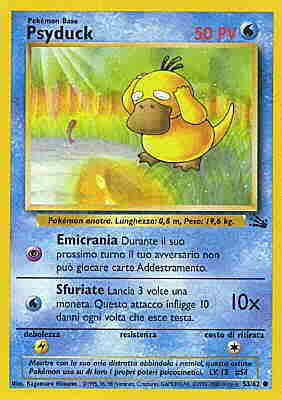 53 / 62 Psyduck comune unlimited (IT) -NEAR MINT-