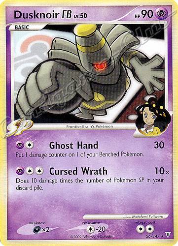 026 / 147 Dusknoir FB LV.50 rara (EN) -NEAR MINT-
