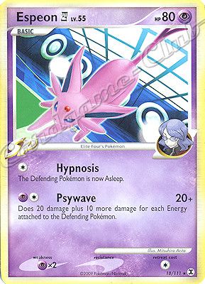 018 / 111 Espeon LV.55 rara (EN) -NEAR MINT-