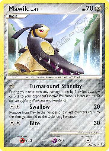 033 / 147 Mawile LV.41 rara (EN) -NEAR MINT-
