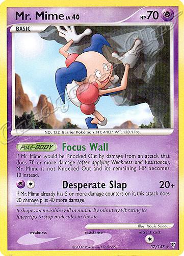 037 / 147 Mr. Mime LV.40 rara (EN) -NEAR MINT-