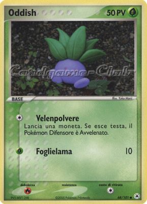 068 / 101 Oddish comune (IT) -NEAR MINT-