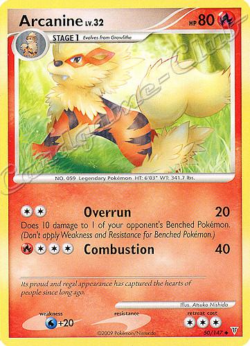 050 / 147 Arcanine LV.32 non comune (EN) -NEAR MINT-