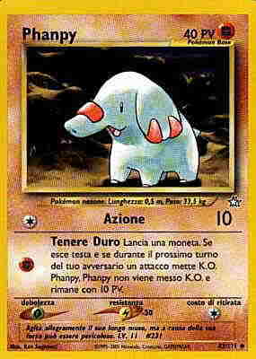 043 / 111 Phanpy non comune unlimited (IT) -NEAR MINT-