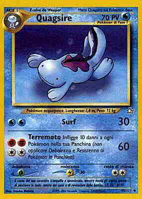 045 / 111 Quagsire non comune unlimited (IT) -NEAR MINT-