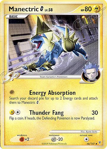 066 / 147 Manectric LV.58 non comune (EN) -NEAR MINT-