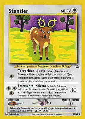 38 / 64 Stantler non comune unlimited (IT) -NEAR MINT-