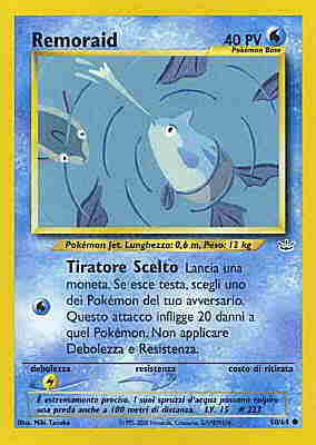 50 / 64 Remoraid comune unlimited (IT) -NEAR MINT-