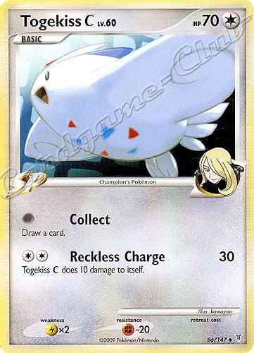 086 / 147 Togekiss C LV.60 non comune (EN) -NEAR MINT-