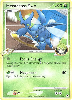 024 / 111 Heracross LV.51 rara (EN) -NEAR MINT-