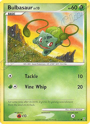 093 / 147 Bulbasaur LV.13 comune (EN) -NEAR MINT-