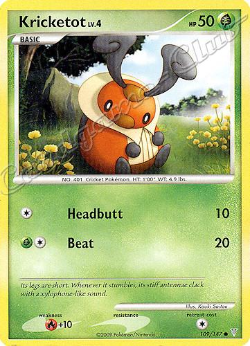109 / 147 Kricketot LV.4 comune (EN) -NEAR MINT-