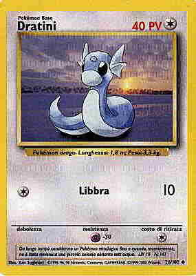026 / 102 Dratini non comune unlimited (IT) -NEAR MINT-