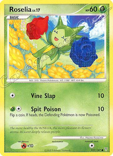 123 / 147 Roselia LV.17 comune (EN) -NEAR MINT-