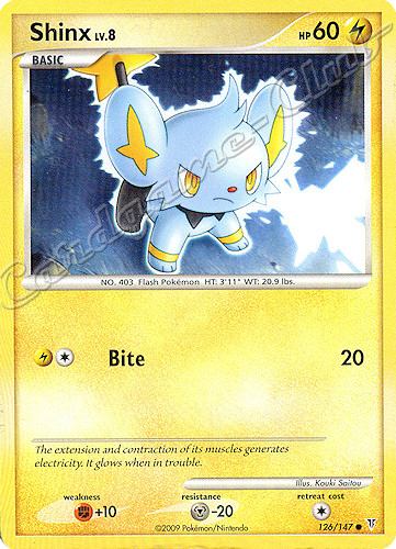 126 / 147 Shinx LV.8 comune (EN) -NEAR MINT-