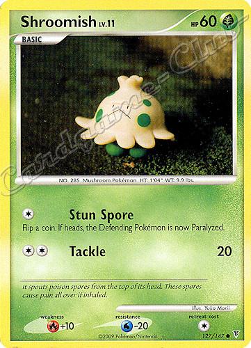 127 / 147 Shroomish LV.11 comune (EN) -NEAR MINT-