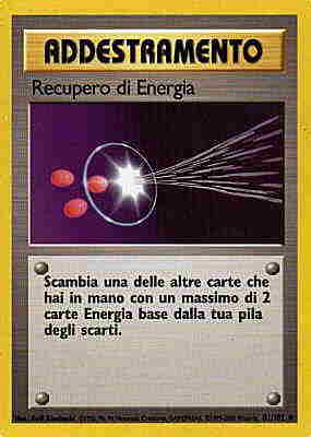 081 / 102 Recupero di Energia non comune unlimited (IT) -GOOD-