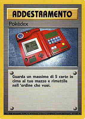 087 / 102 Poke'dex non comune unlimited (IT) -NEAR MINT-