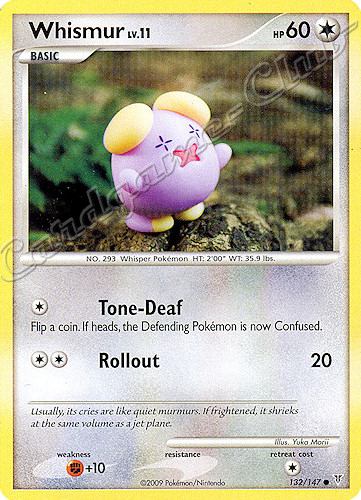 132 / 147 Whismur LV.11 comune (EN) -NEAR MINT-