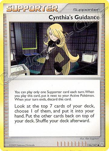 136 / 147 Cynthia's Guidance non comune (EN) -NEAR MINT-