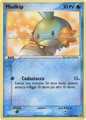 056 / 106 Mudkip comune (IT) -NEAR MINT-