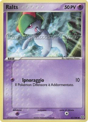 061 / 106 Ralts comune (IT) -NEAR MINT-
