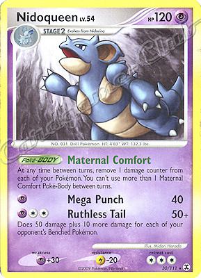 030 / 111 Nidoqueen LV.54 rara (EN) -NEAR MINT-