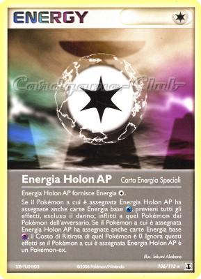 106 / 113 Energia Holon AP rara (IT) -NEAR MINT-
