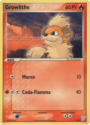 04/12 Growlithe comune (IT) -NEAR MINT-