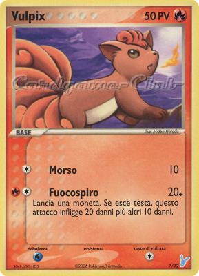 07/12 Vulpix comune (IT) -NEAR MINT-