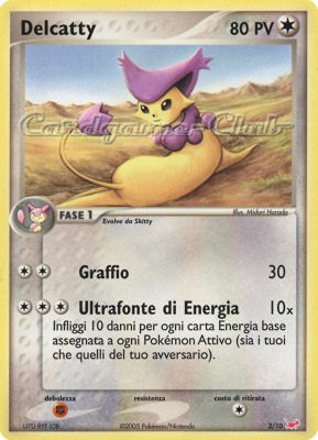 03/10 Delcatty comune (IT) -NEAR MINT-