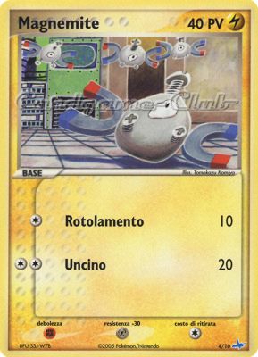 04/10 Magnemite comune (IT) -NEAR MINT-