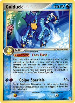 017 / 100 Golduck rara (IT) -NEAR MINT-