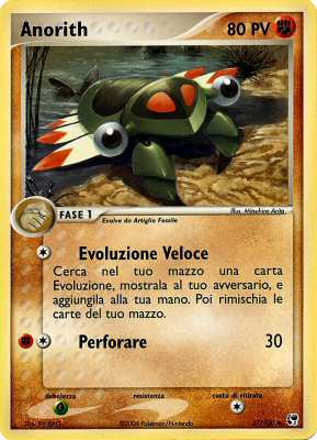 027 / 100 Anorith I-54 non comune (IT) -NEAR MINT-