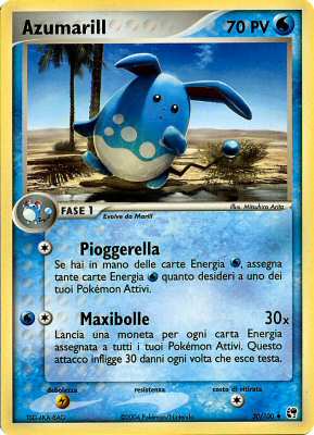 030 / 100 Azumarill non comune (IT) -NEAR MINT-