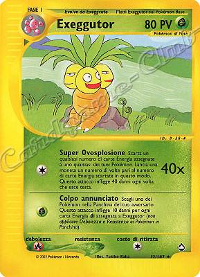 012 / 147 Exeggutor rara (IT) -NEAR MINT-
