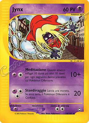 018 / 147 Jynx rara (IT) -NEAR MINT-