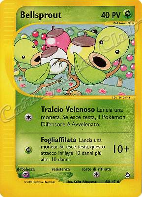 068 / 147 Bellsprout comune (IT) -NEAR MINT-