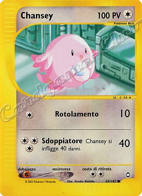 069 / 147 Chansey comune (IT) -NEAR MINT-
