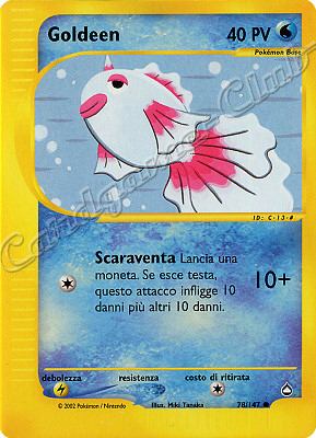 078 / 147 Goldeen comune (IT) -NEAR MINT-
