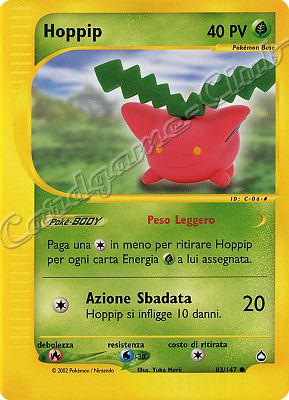 083 / 147 Hoppip comune (IT) -NEAR MINT-