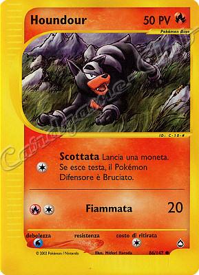 086 / 147 Houndour comune (IT) -NEAR MINT-