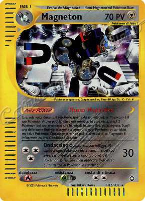 H16 / H32 Magneton rara foil (IT) -NEAR MINT-