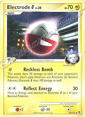 039 / 111 Electrode LV.38 non comune (EN) -NEAR MINT-